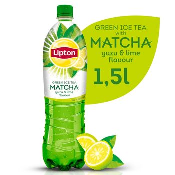 Lipton Ice Tea Green Matcha Yuzu Lime Napój niegazowany 1,5 l