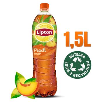 Lipton Ice Tea Peach Napój niegazowany 1,5 l