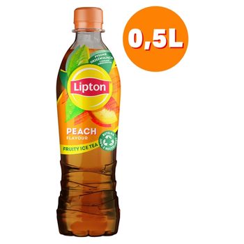 Lipton Ice Tea Peach Napój niegazowany 500 ml