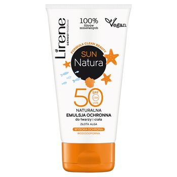 Lirene Sun Natura Naturalna emulsja ochronna SPF 50 120 ml