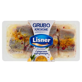 Lisner Filety śledziowe z pieprzem cytrynowym 200 g