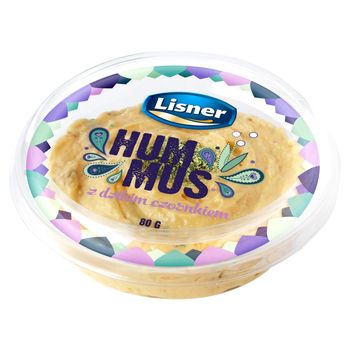 Lisner Hummus z dzikim czosnkiem 80 g