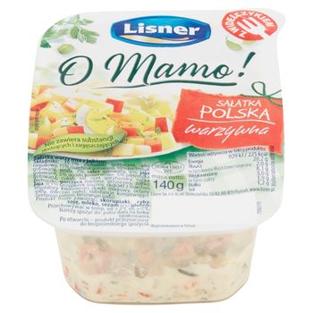 Lisner O Mamo! Sałatka polska warzywna 140 g