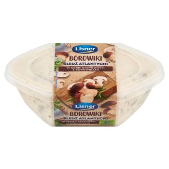 Lisner Śledź atlantycki w sosie grzybowym z borowikami 280 g