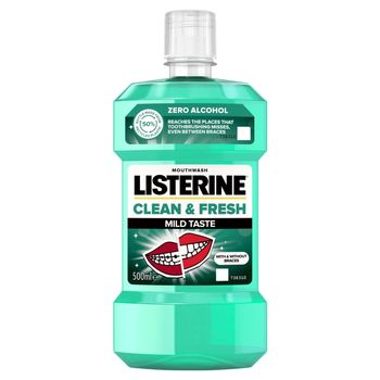 Listerine Clean & Fresh Płyn do płukania jamy ustnej 500 ml