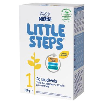 LITTLE STEPS 1 Mleko początkowe w proszku dla niemowląt od urodzenia 500 g