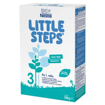 LITTLE STEPS 3 Produkt na bazie mleka dla małych dzieci po 1. roku 500 g