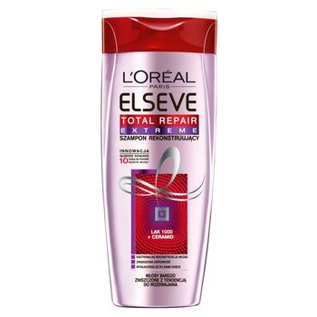L'Oreal Paris Elseve Total Repair Extreme Szampon rekonstruujący do włosów zniszczonych 400 ml