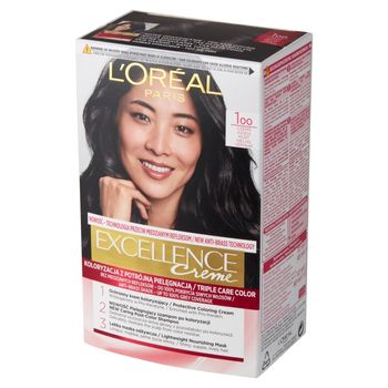 L'Oréal Paris Excellence Farba do włosów czerń 1oo