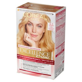 L'Oréal Paris Excellence Farba do włosów bardzo jasny blond złocisty 9.3