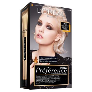 L'Oreal Paris Feria Preference Farba do włosów 102 Iridescent Bliss