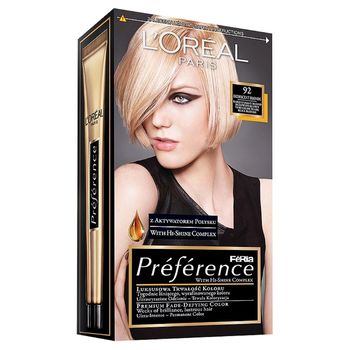 L'Oréal Paris Féria Préférence Farba do włosów 92 Iridescent Blonde