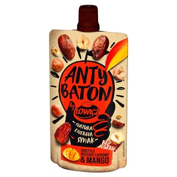 Łowicz Anty Baton Mus daktyle orzechy laskowe & mango 120 g