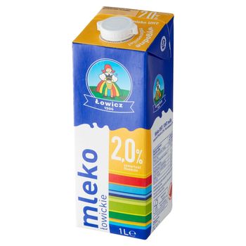 Łowicz Mleko łowickie UHT 2,0% 1 l