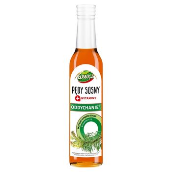 Łowicz Oddychanie Suplement diety syrop z ekstraktem z pędów sosny 250 ml