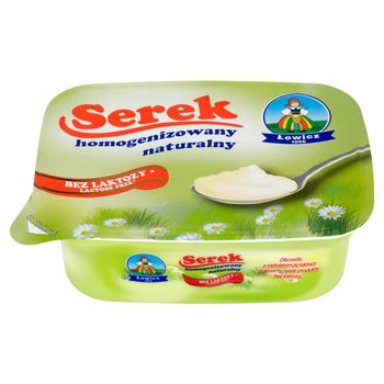 Łowicz Serek homogenizowany naturalny 150 g