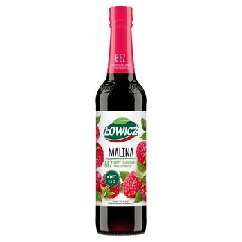 Łowicz Suplement diety w syropie o smaku malinowym 400 ml