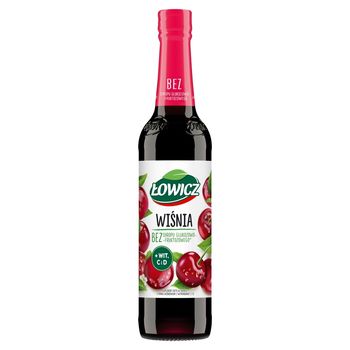 Łowicz Suplement diety w syropie o smaku wiśniowym 400 ml