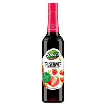 Łowicz Syrop o smaku truskawkowym 400 ml
