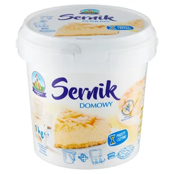 Łowicz Masa twarogowa na sernik domowy 1 kg