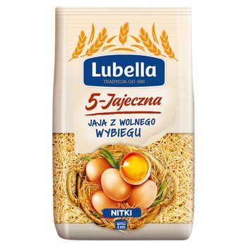 Lubella 5-Jajeczna Makaron nitki 400 g