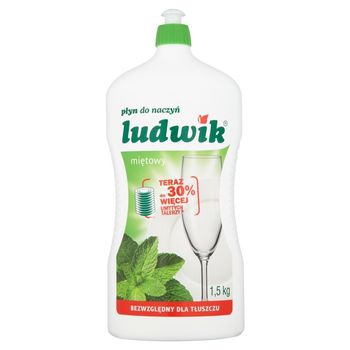 Ludwik Płyn do naczyń miętowy 1,5 kg