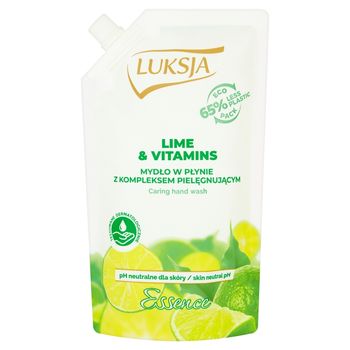 Luksja Essence Lime & Vitamins Mydło w płynie opakowanie uzupełniające 400 ml