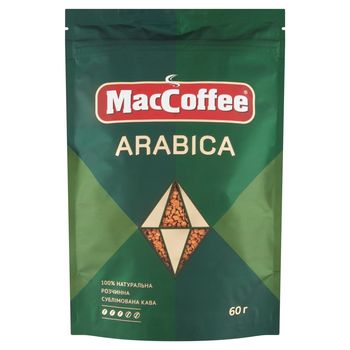 MacCoffee Arabica 100 % naturalna kawa rozpuszczalna liofilizowana 60 g