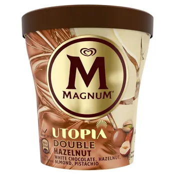Magnum Utopia Double Hazelnut with Chocolate Hazelnut Almond Pistachio Lody 440 ml