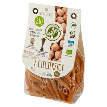 Makaron bezglutenowy z ciecierzycy rurka 250 g
