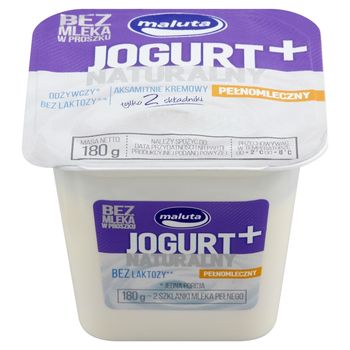Maluta Jogurt naturalny pełnomleczny 180 g