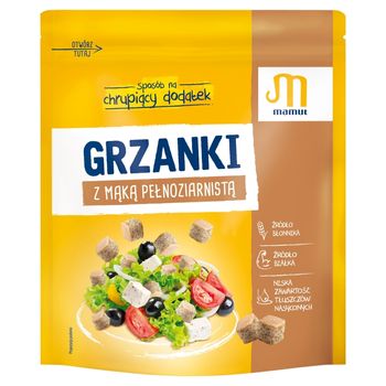 Mamut Grzanki z mąką pełnoziarnistą 150 g