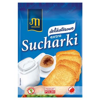 Mamut Sucharki extra delikatesowe 230 g
