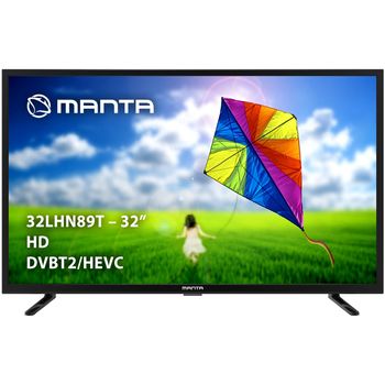 Manta Telewizor 32'' 32LHN89T HD czarny