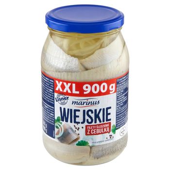 Marinus Wiejskie filety śledziowe z cebulką 900 g