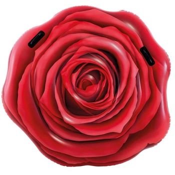 Intex materac dmuchany róża 137 x 132 cm