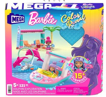 MEGA Barbie Color Reveal Przygoda z delfinami Zestaw klocków HHW83