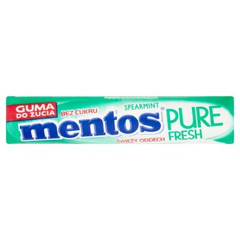 Mentos Pure Fresh Spearmint Guma do żucia bez cukru 15,5 g (8 sztuk)