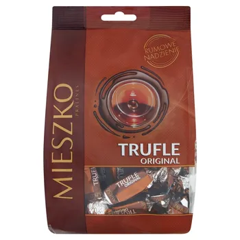 Mieszko Trufle Original Cukierki z rumem w czekoladzie 260 g