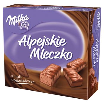 Milka Alpejskie Mleczko Pianka o smaku czekoladowym 330 g