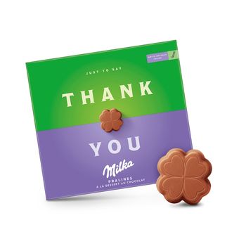 Milka Czekoladki mleczne z nadzieniem kakaowym 110 g