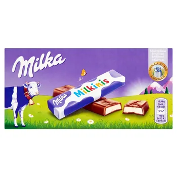 Milka Milkinis Batoniki z czekolady mlecznej 87,5 g (8 sztuk)