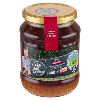 Carrefour Targ Świeżości Miód gryczany 900 g