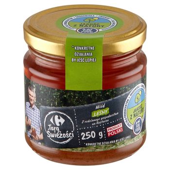 Carrefour Targ Świeżości Miód leśny 250 g