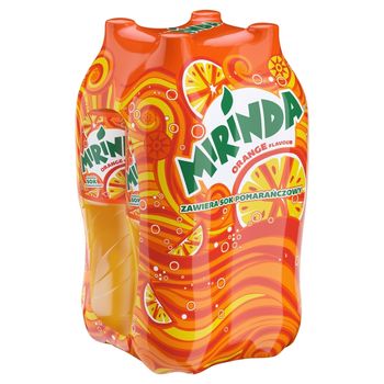 Mirinda Orange Napój gazowany 6 l (4 x 1,5 l)