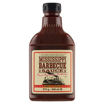 Mississippi Sos barbecue słodki-pikantny 510 g