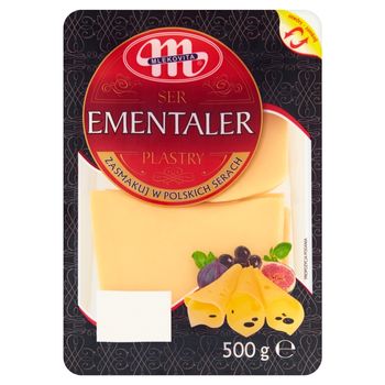 Mlekovita Ser Ementaler plastry 500 g