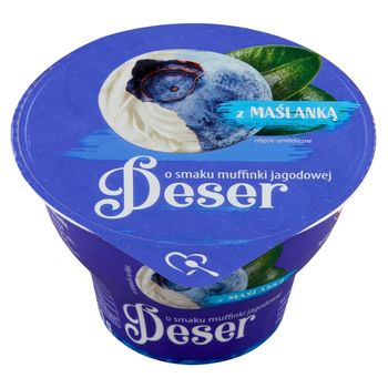 Mlekpol Deser o smaku muffinki jagodowej 170 g