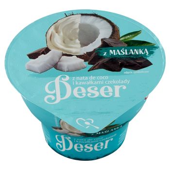 Mlekpol Deser z nata de coco i kawałkami czekolady 170 g