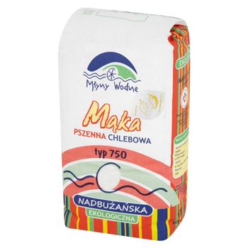 Młyny Wodne Mąka pszenna chlebowa nadbużańska ekologiczna typ 750 1 kg